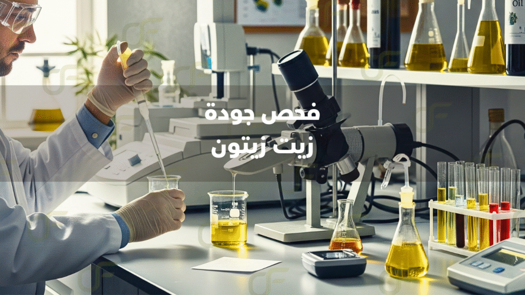 فحص جودة زيت الزيتون زيت الزيتون الأصلي والمغشوش