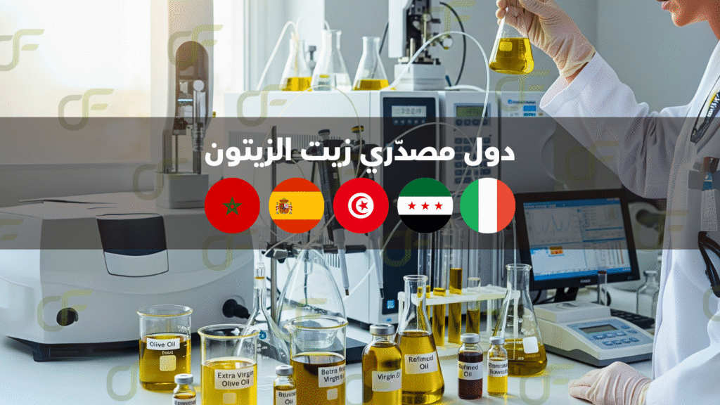 مقارنة أنواع زيت الزيتون العالمية