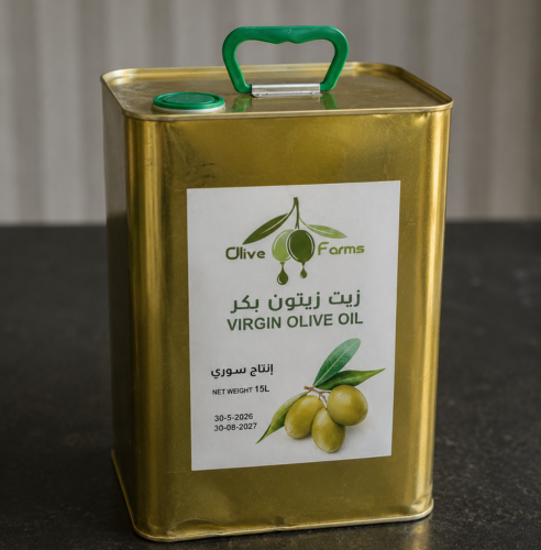 زيت زيتون سوري تنكة 15 لتر